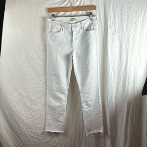Mother Denim The Rascal Ankle Snippet Skinny Jeans Size 29 Whipping the Cream